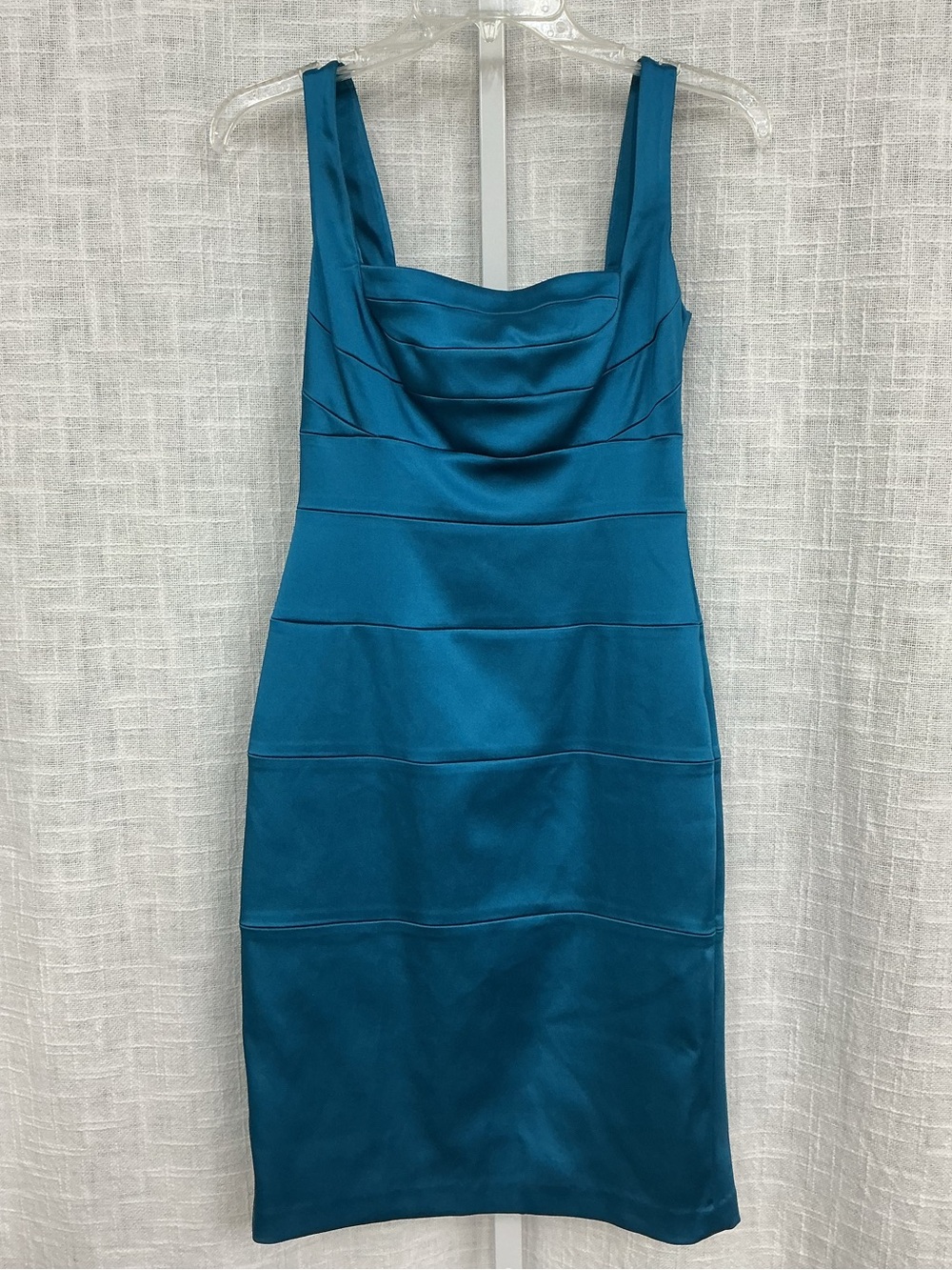 Jax Teal Tank Sheath Dress